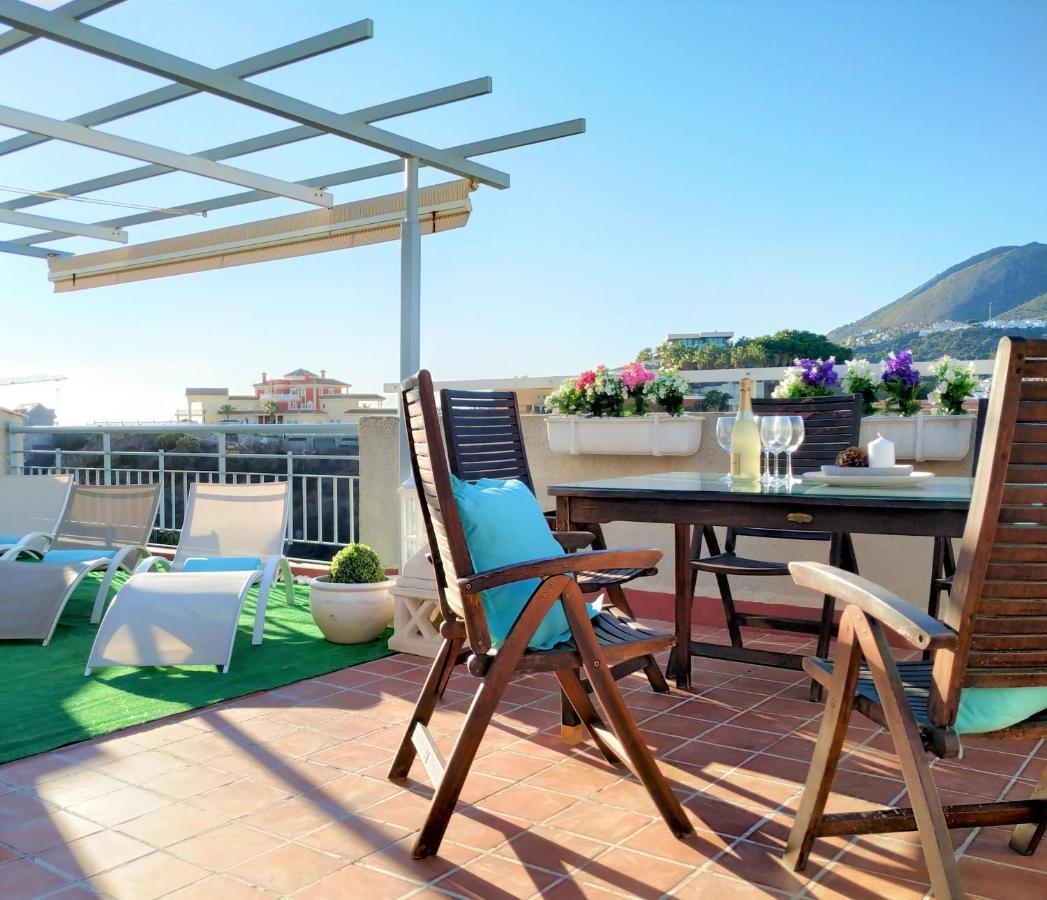 Pena Beach 3 Bedroom Duplex, Bbq, Pool, Sea Views, Benalmádena Zewnętrze zdjęcie